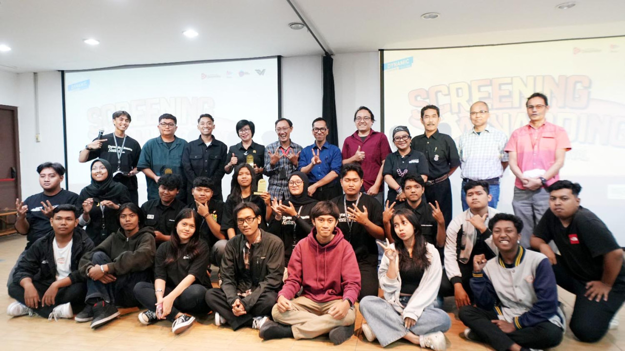 Dynamic Cinema Festival 2026 di Surabaya menerima 317 karya film dari 24 negara, dengan hadiah beasiswa kuliah empat tahun bagi pemenang. (Foto: Ali Masduki/jatimnow.com)