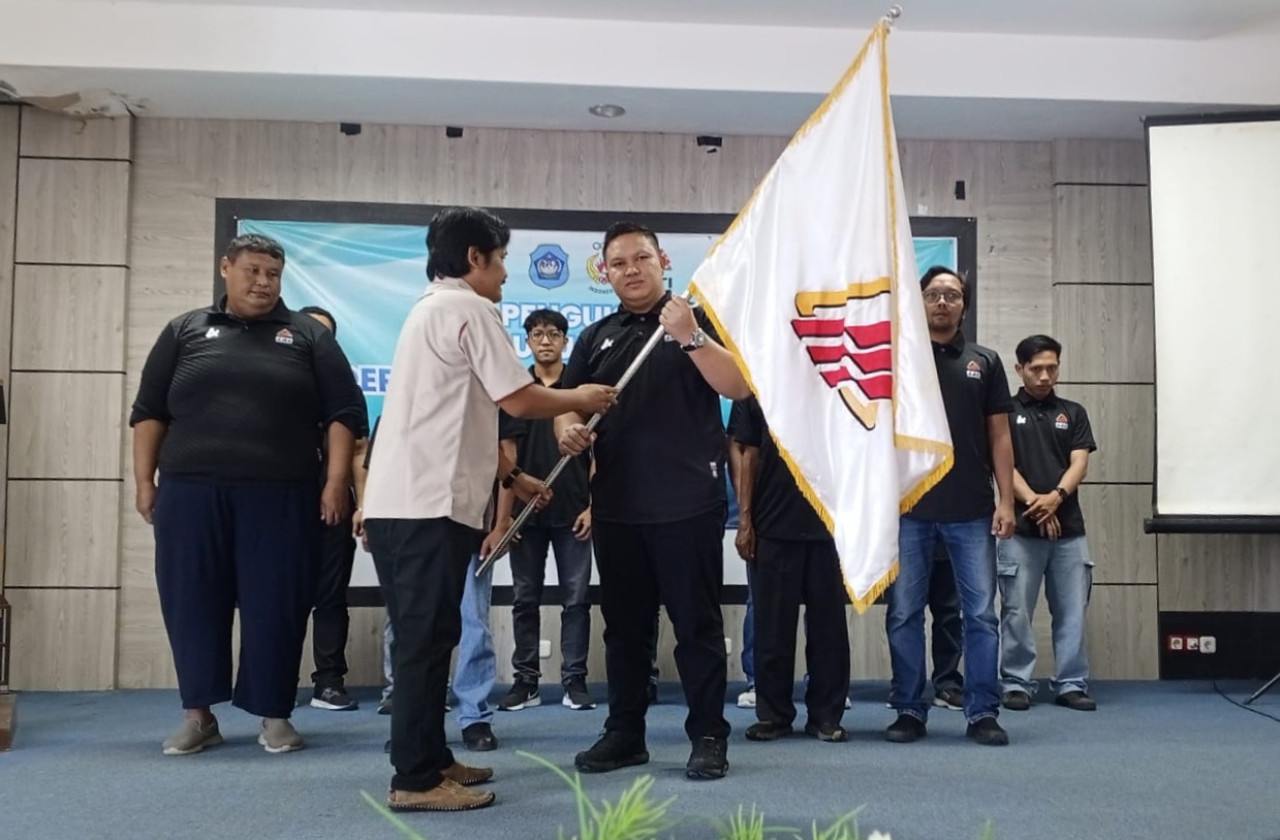 Pengukuhan Pengurus FPTI Lamongan Periode 2026 - 2030. (Foto : Adyad Ammy Iffansah/jatimnow.com)