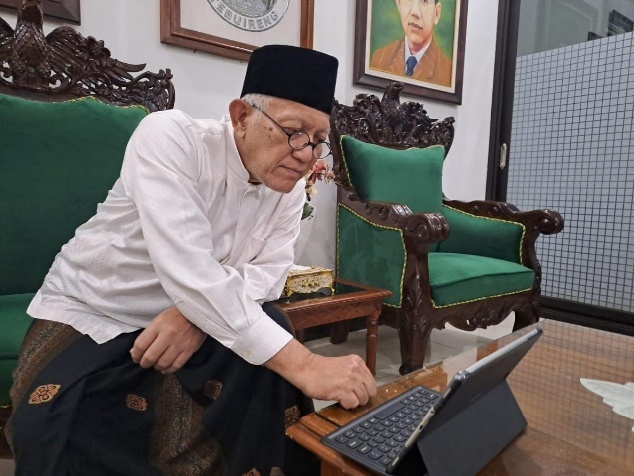 Pengasuh Ponpes Tebuireng Gus Kikin (dok.jatimnow.com)