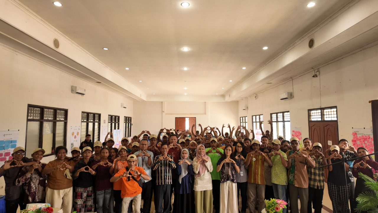 Komisaris PT Pertamina Geothermal Energy (PGE), Abdul Musawir Yahya, saat menjadi narasumber utama dalam Pengajian Akbar Majelis Ahad Pagi Kyai Haji Ahmad Dahlan di Masjid At Taqwa, Kota Batu. (Istimewa)