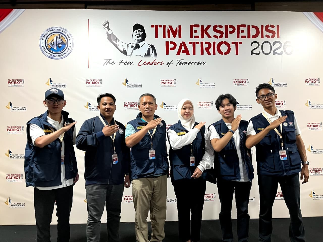 Tim Ekspedisi Patriot (TEP) Kelompok 12 dari Universitas Airlangga. (Foto: PIH Unair for jatimnow.com)