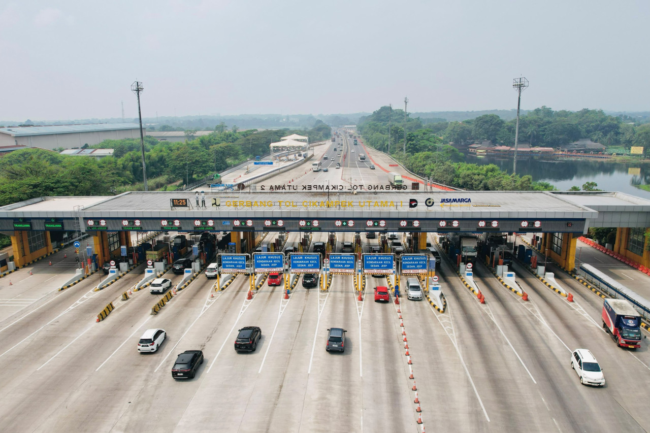 Gerbang Tol Cikampek. (Foto: Jasa Marga for jatimnow.com)