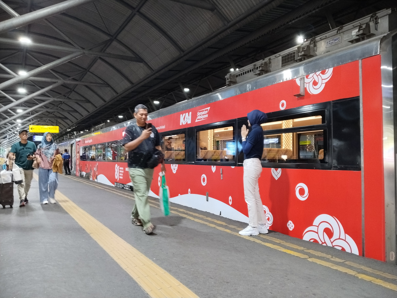 Penumpang kereta api. (Foto: Humas Daop 8 Surabaya for jatimnow.com)