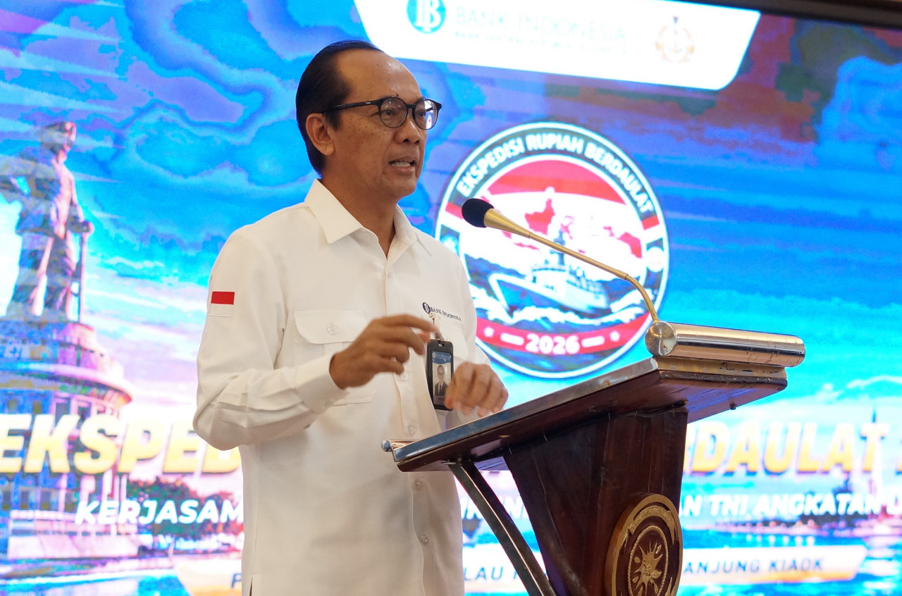 Kepala KPw BI Jatim, Ibrahim. (Foto: Humas BI Jatim for jatimnow.com)
