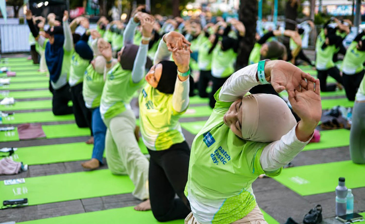 Patchtastic Day 2026 dari Salonpas membawa gerakan #ShareTheComfort ke lima kota untuk mendukung kesehatan fisik dan mental perempuan. (Foto/jatimnow.com)