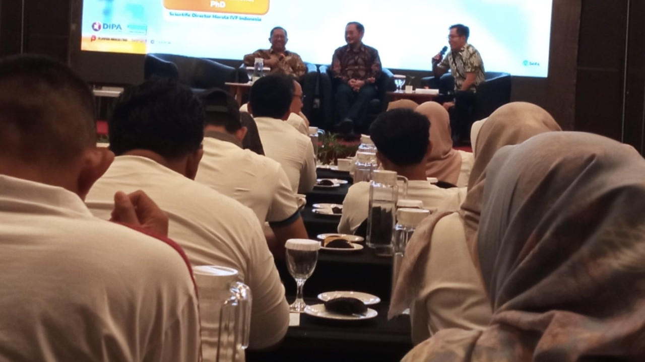 Seminar menjemput harapan, menyambut buah hati. (Foto: Sugianto/jatimnow.com)