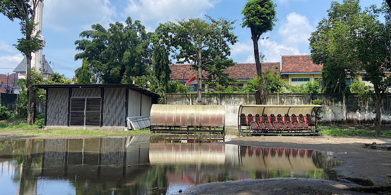 Salah satu sisi Stadion Canda Bhirawa Pare. (dok jatimnow.com November 2025)