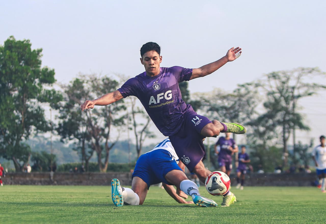 Persik Kediri jalani laga uji coba di Solo. (Foto: Persik Kediri/jatimnow.com)