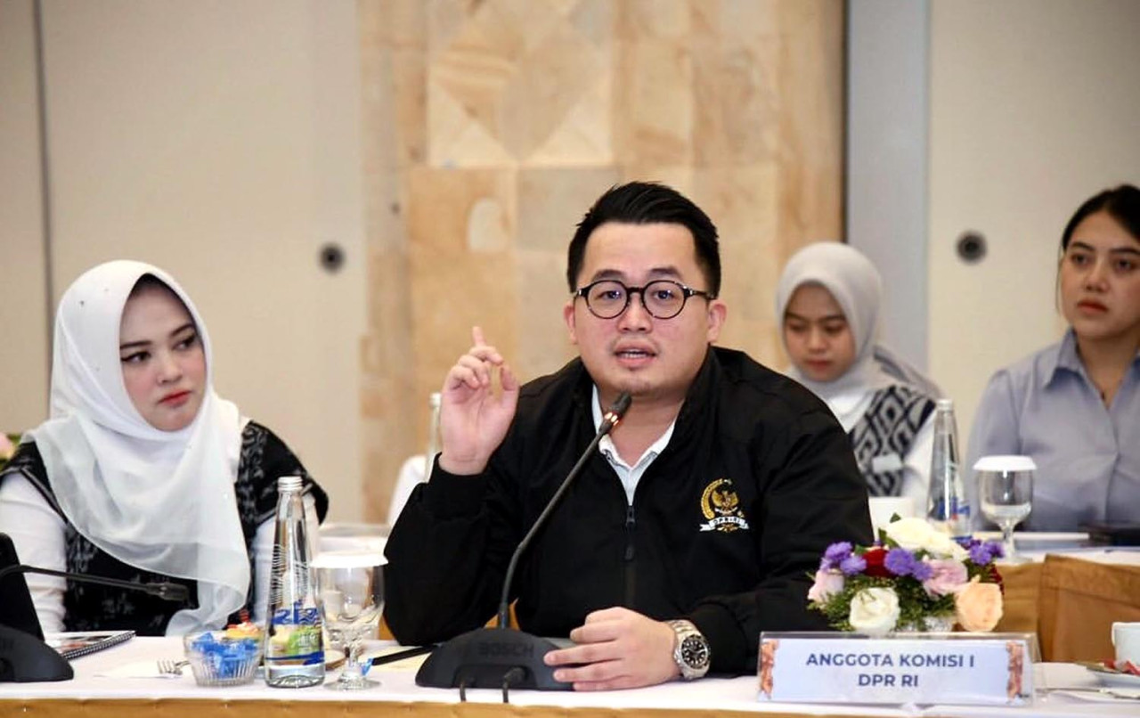 Anggota Komisi I DPR RI Abraham Sridjaja. (Foto:IG @abrahamsrijaya)