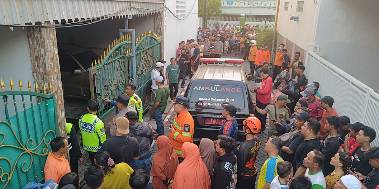 Tragis, 2 Bocah Tewas dalam Kebakaran Rumah di Simorejo Surabaya