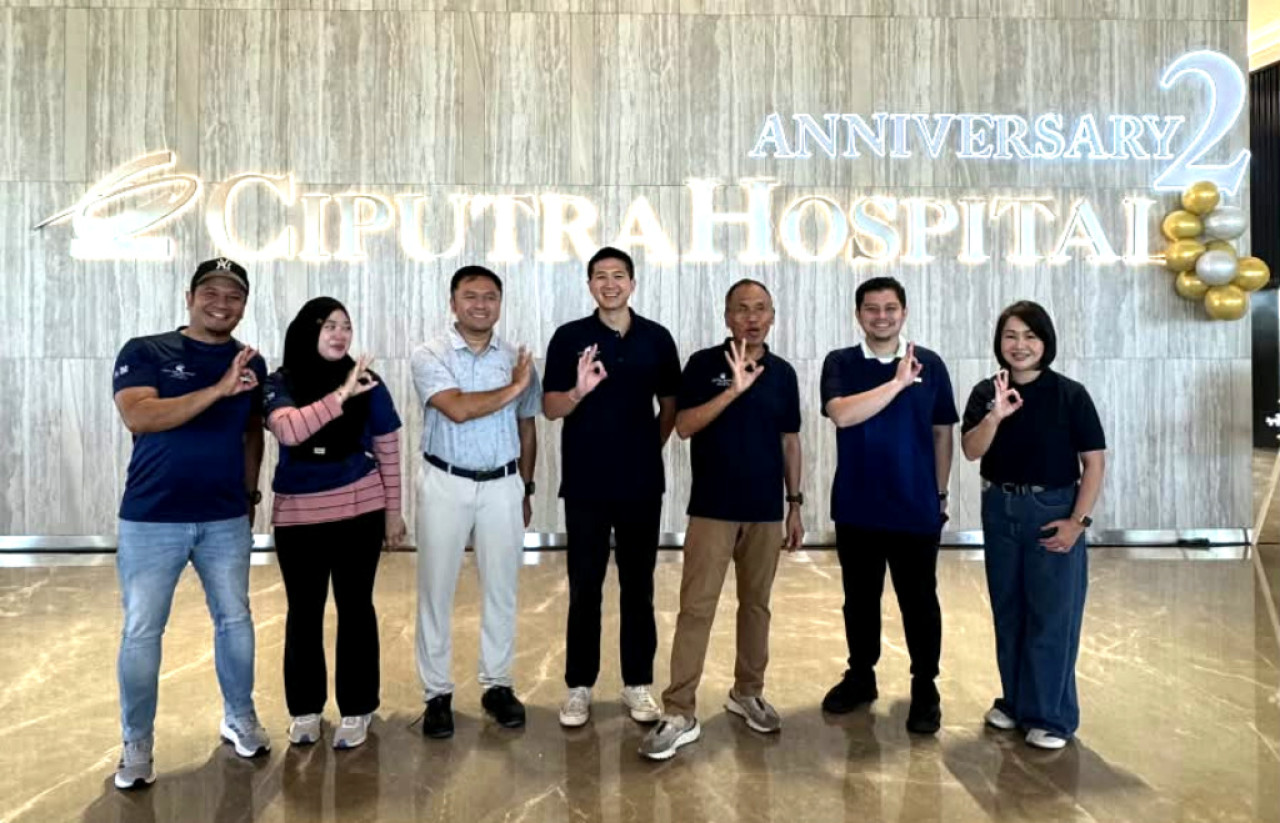 BRI BO Surabaya Jemursari menjalin kerja sama layanan perbankan dan transaksi digital dengan Ciputra Hospital Surabaya. (Foto/jatimnow.com)