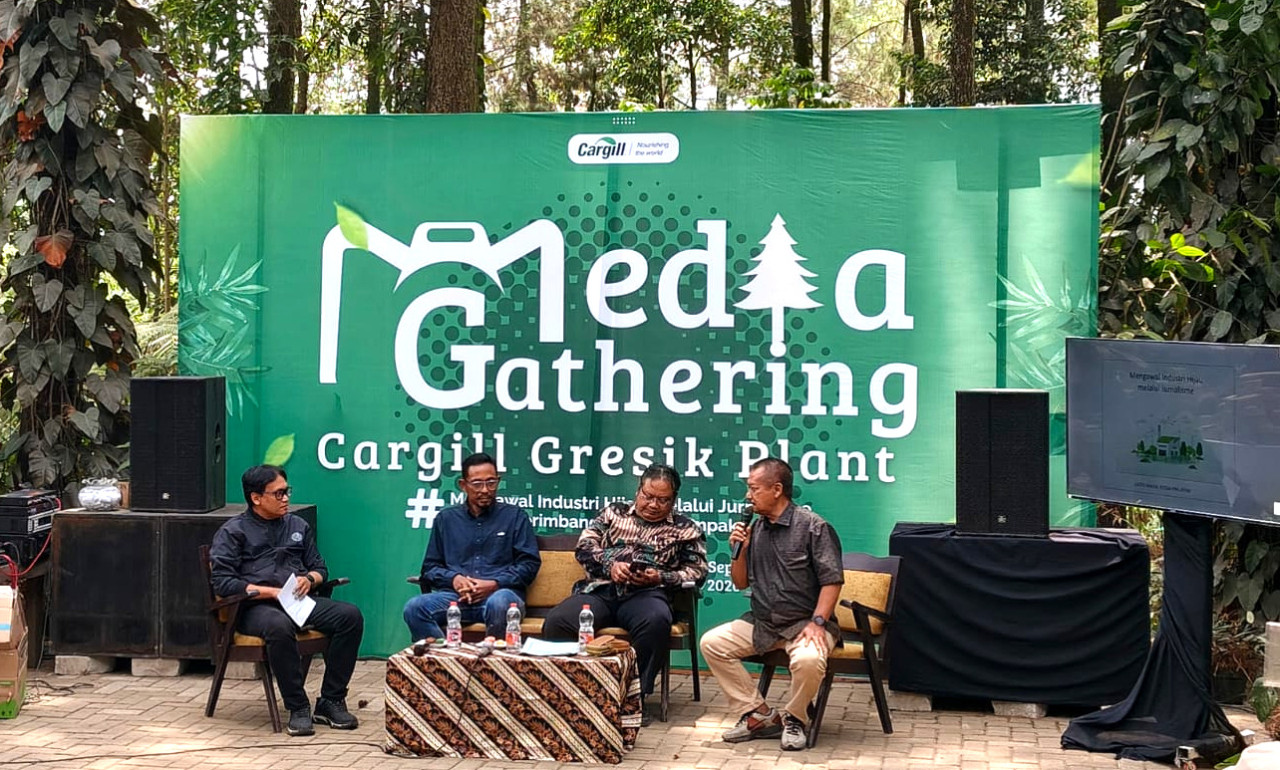 Media Gathering Cargill Gresik Plant di Pasuruan, Rabu (23/9/2016). ( Foto: Ali Masduki/jatimnow.com)