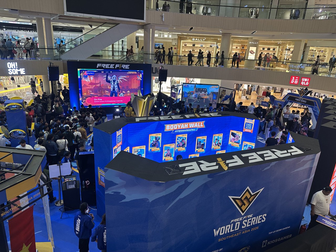 Gelaran Free Fire World Series Southeast Asia (FFWS SEA) 2026 Fall berlangsung di Surabaya. (Foto: Fatkhur Rizky/jatimnow.com))