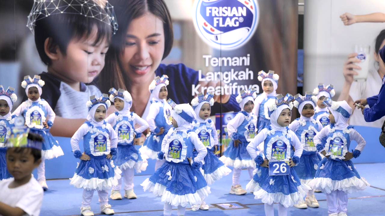 Anak-anak mengikuti berbagai aktivitas edukatif, termasuk lomba senam kreatif. (Foto: FFI for jatimnow.com)