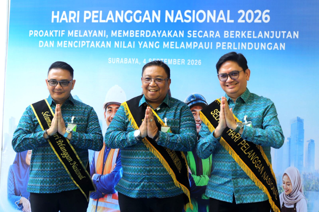 Harpelnas 2026 di Surabaya, BPJS Ketenagakerjaan Perkuat PEKA