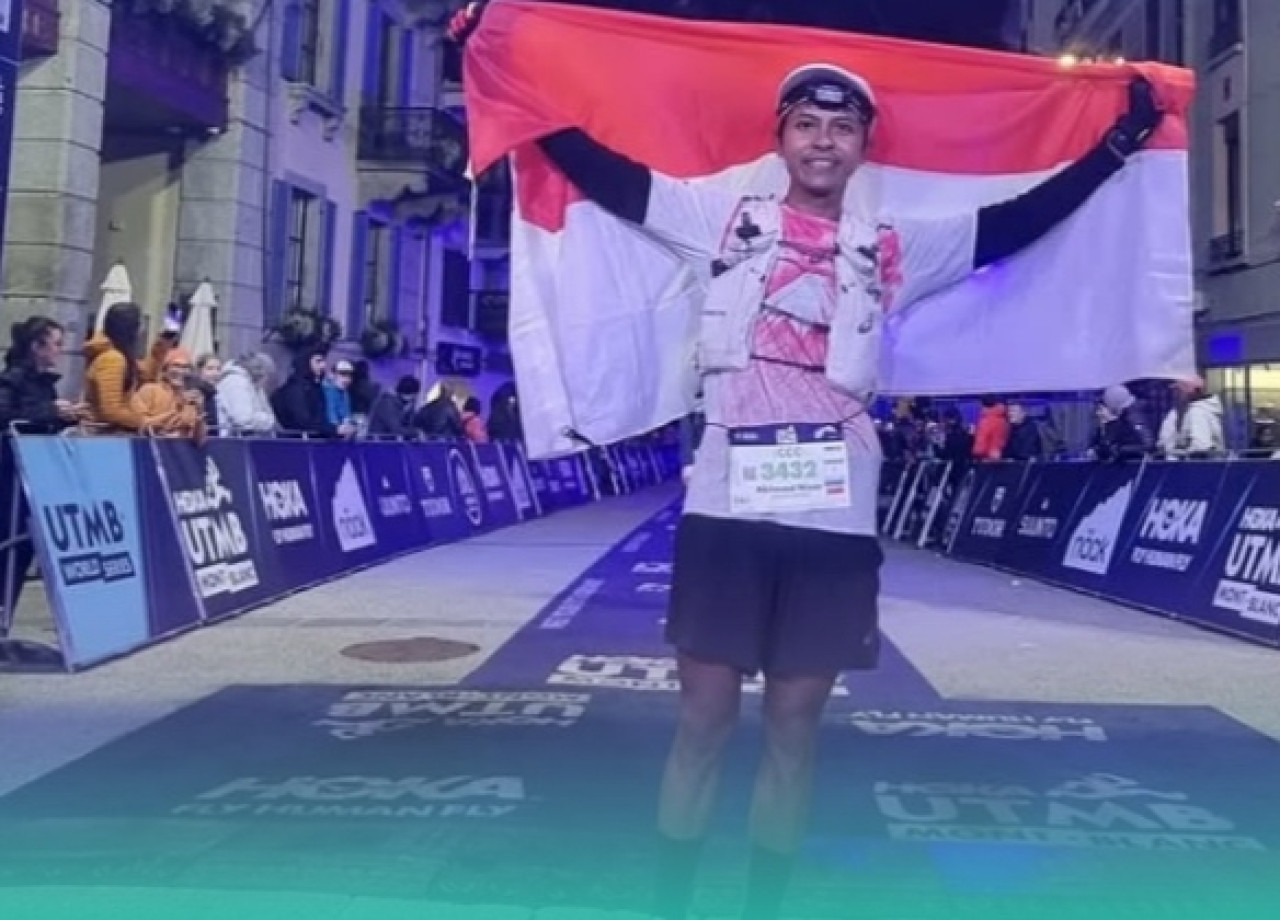 Cetak Rekor di UTMB 2026, Fraksi PPP DPRD Jember Apresiasi Pelari Akhmad Nizar