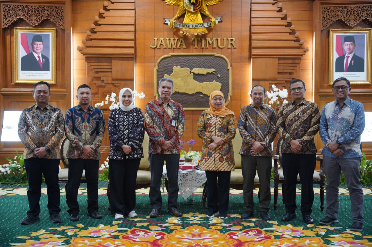 Direksi SIER dalam audiensi bersama Gubernur Jatim Khofifah (foto: SIER for jatimnow.com)