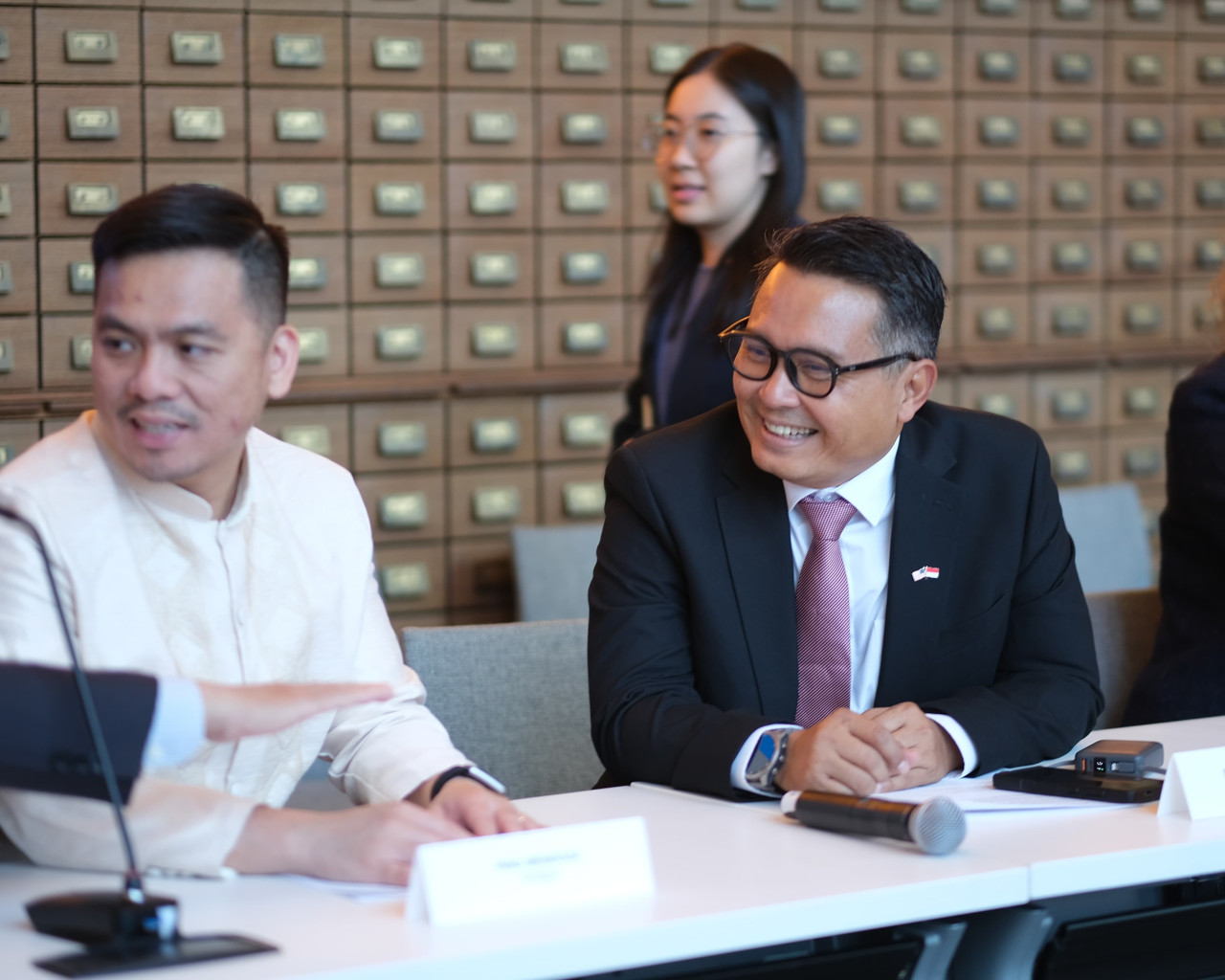 Didik Prasetiyono (kanan) di New York (foto: Didik for jatimnow.com)
