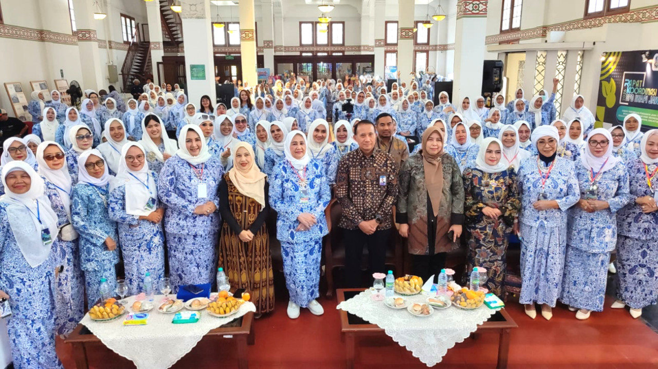 Rapat Koordinasi IWAPI Jatim 2026 di Surabaya, Kamis (24/9/2026). (Foto: Ali Masduki/jatimnow.com)