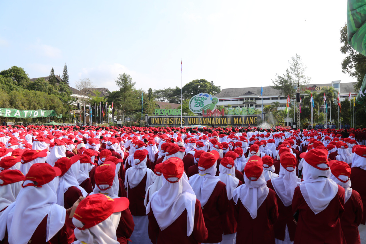 Pembukaan Pesmaba UMM (foto: Aris/jatimnow.com)