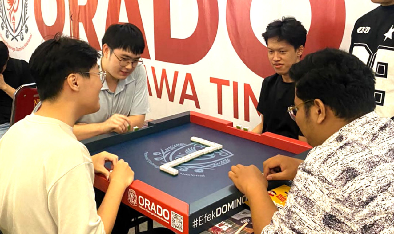 ORADO Jawa Timur menghadirkan booth yang menjadi ruang interaksi bagi pengunjung. (Foto: Orado for jatimnow.com)
