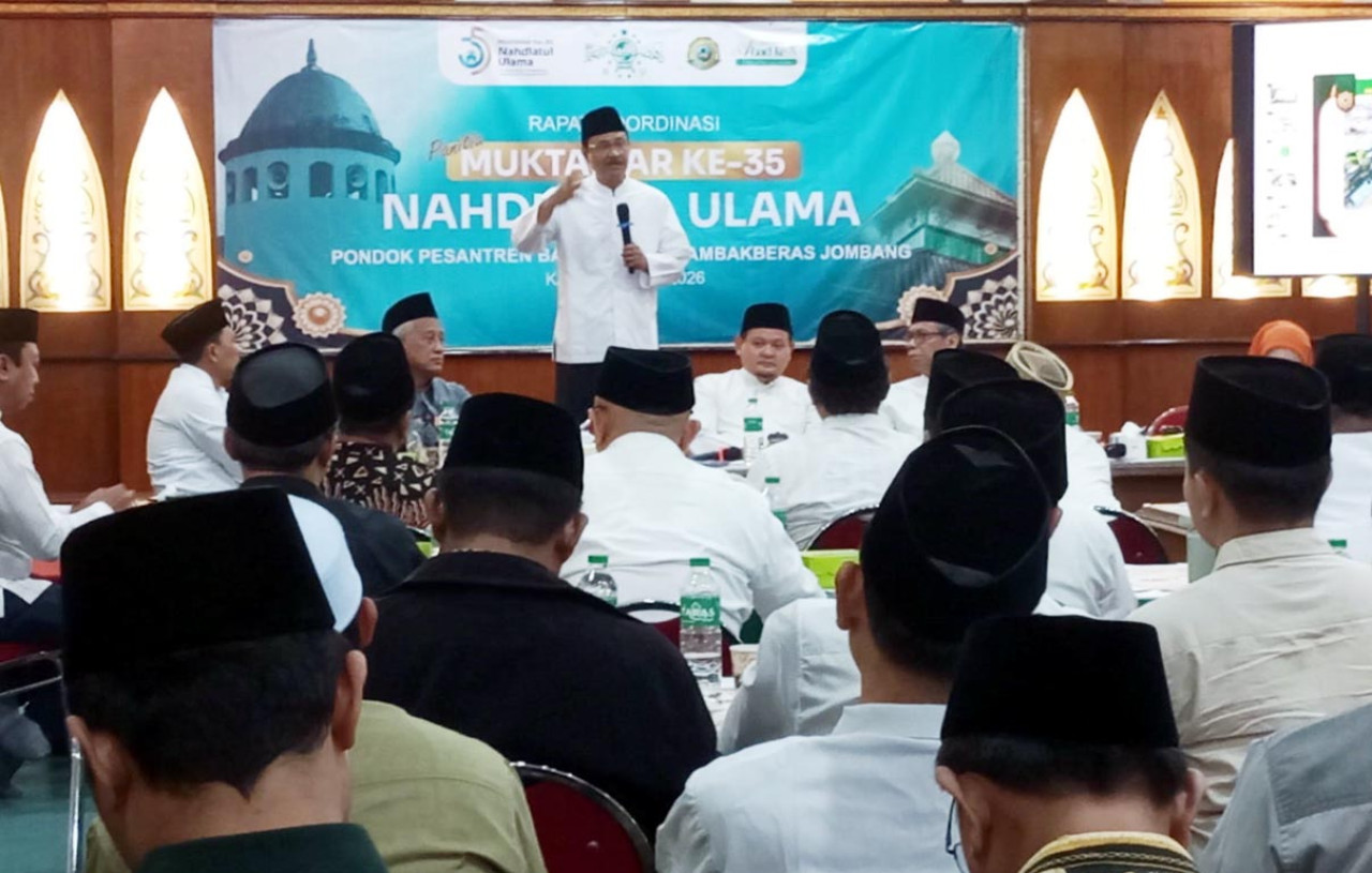 Saifullah Yusuf alias Gus Ipul saat pelaksaan Muktamar. (Foto: Dok jatimnow.com)