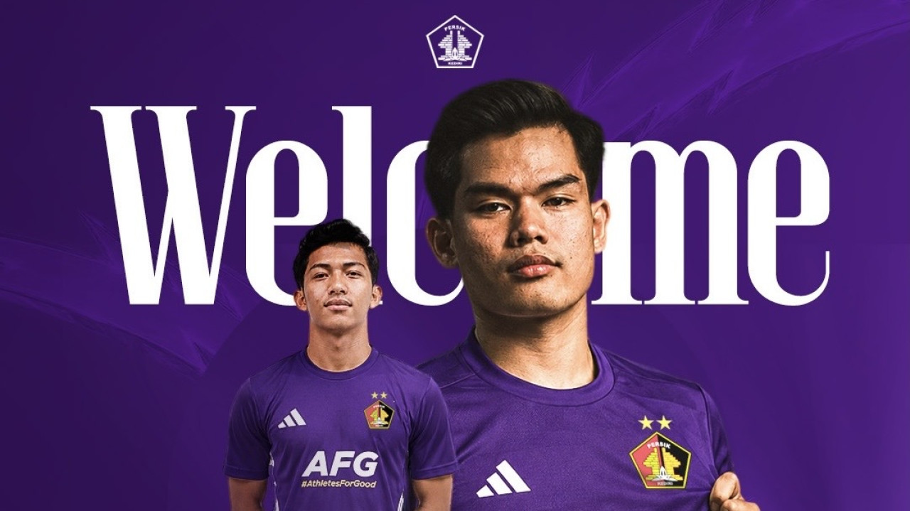 Foto dua pemain baru Persik Kediri Marselinus dan Badrian. (Foto: Persik Kediri/jatimnow.com)