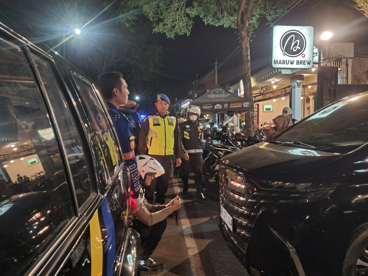 Razia Parkir di Tulungagung, Ratusan Kendaraan Kena Sanksi Tilang