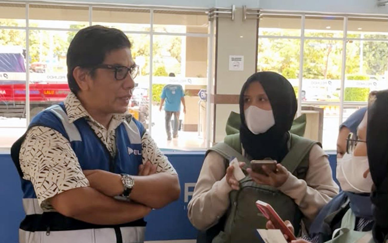 Kepala Cabang PT PELNI (Persero) Surabaya Roni Abdullah. (Foto/jatimnow.com)