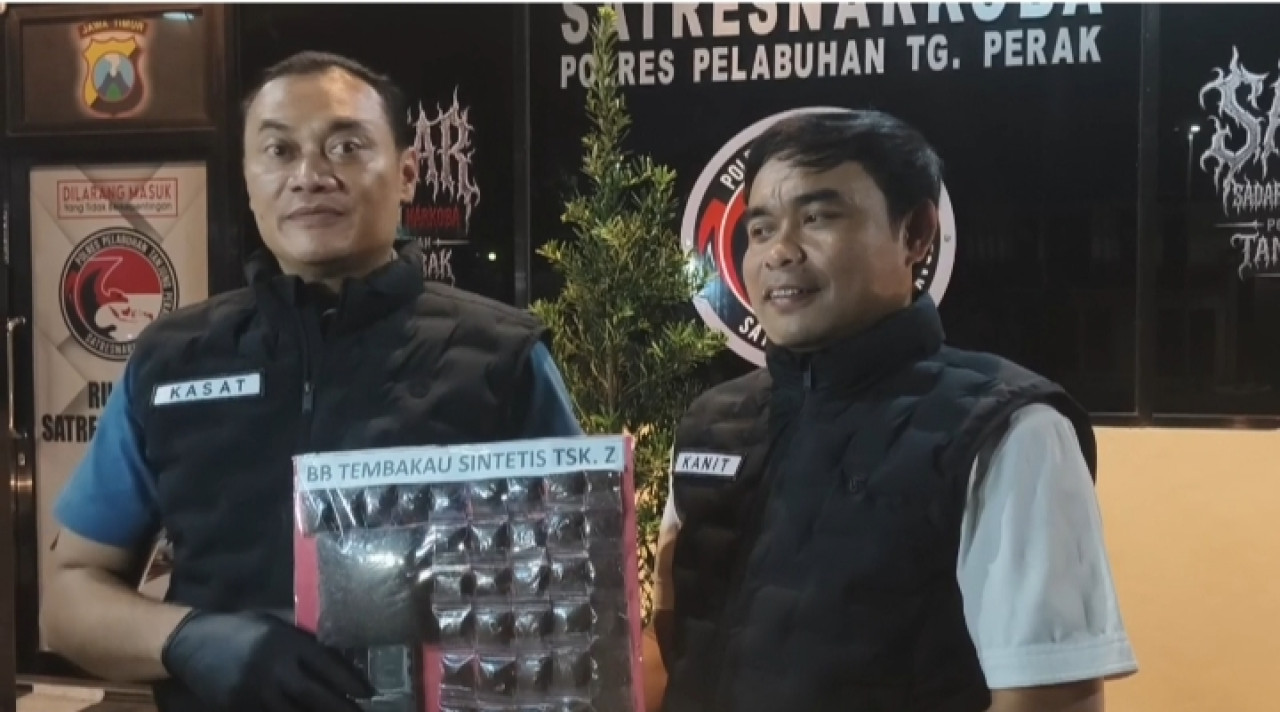 Edarkan Tembakau Sintetis, Pria Asal Gubeng Ditangkap Polisi