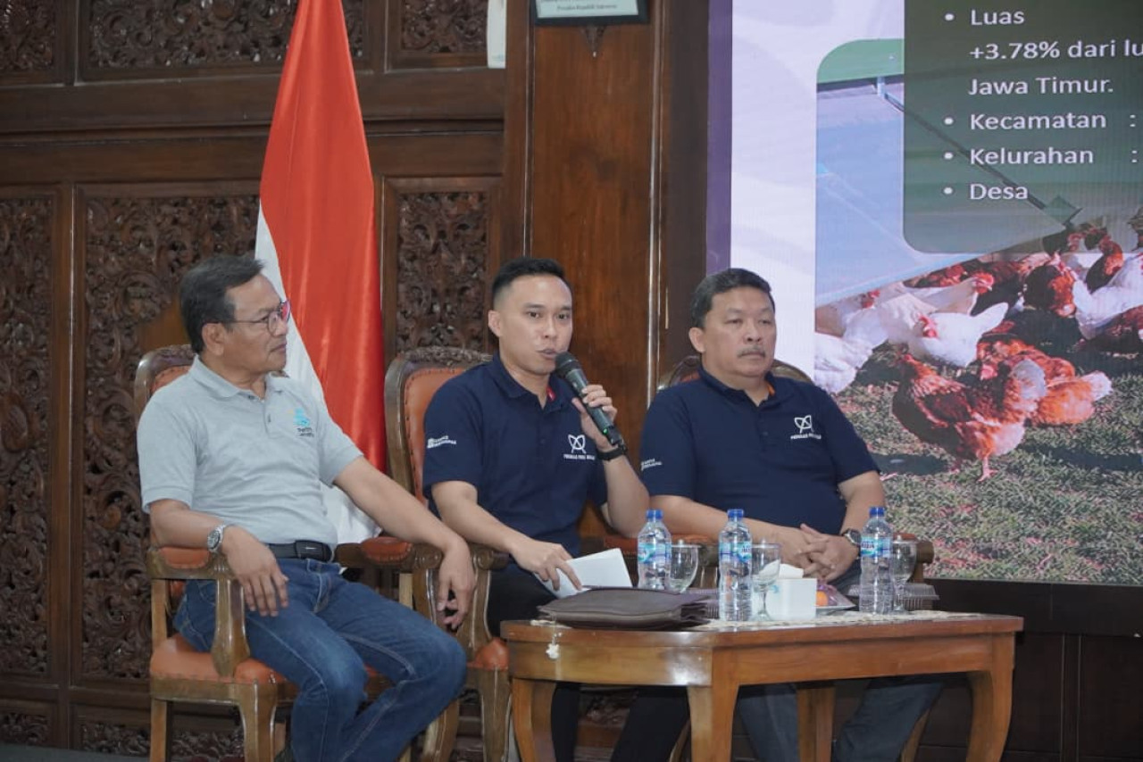 Wabup Lamongan, Dirham Akbar Aksara saat sarasehan penguatan peternak. (Foto: Humas Pemkab Lamongan for jatimnow.com)