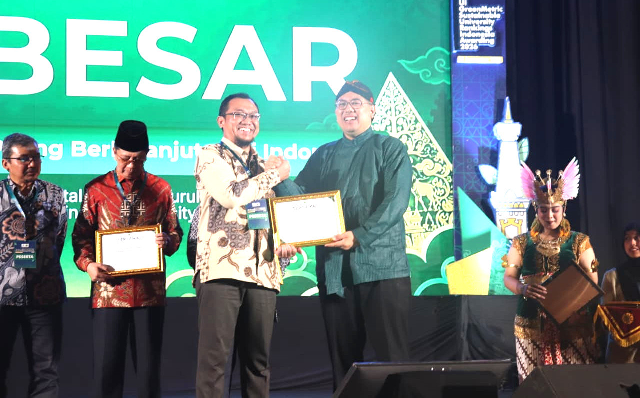 ITS Naik dari Peringkat 13 ke 10 Besar UI GreenMetric 2026