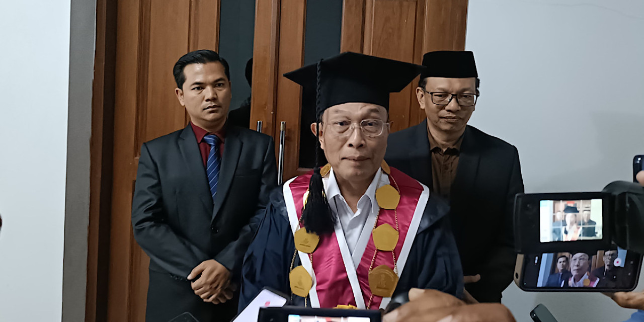 Plt. Rektor Prof. Dr. Phil. Sahiron. (Foto: Sugianto/jatimnow.com)