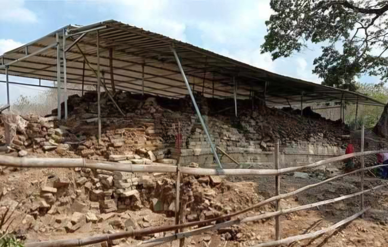 Situs Pataan peninggalan Raja Airlangga di Desa Pataan, Sambang, Lamongan. (Foto : Desa Pataan for jatimnow.com)