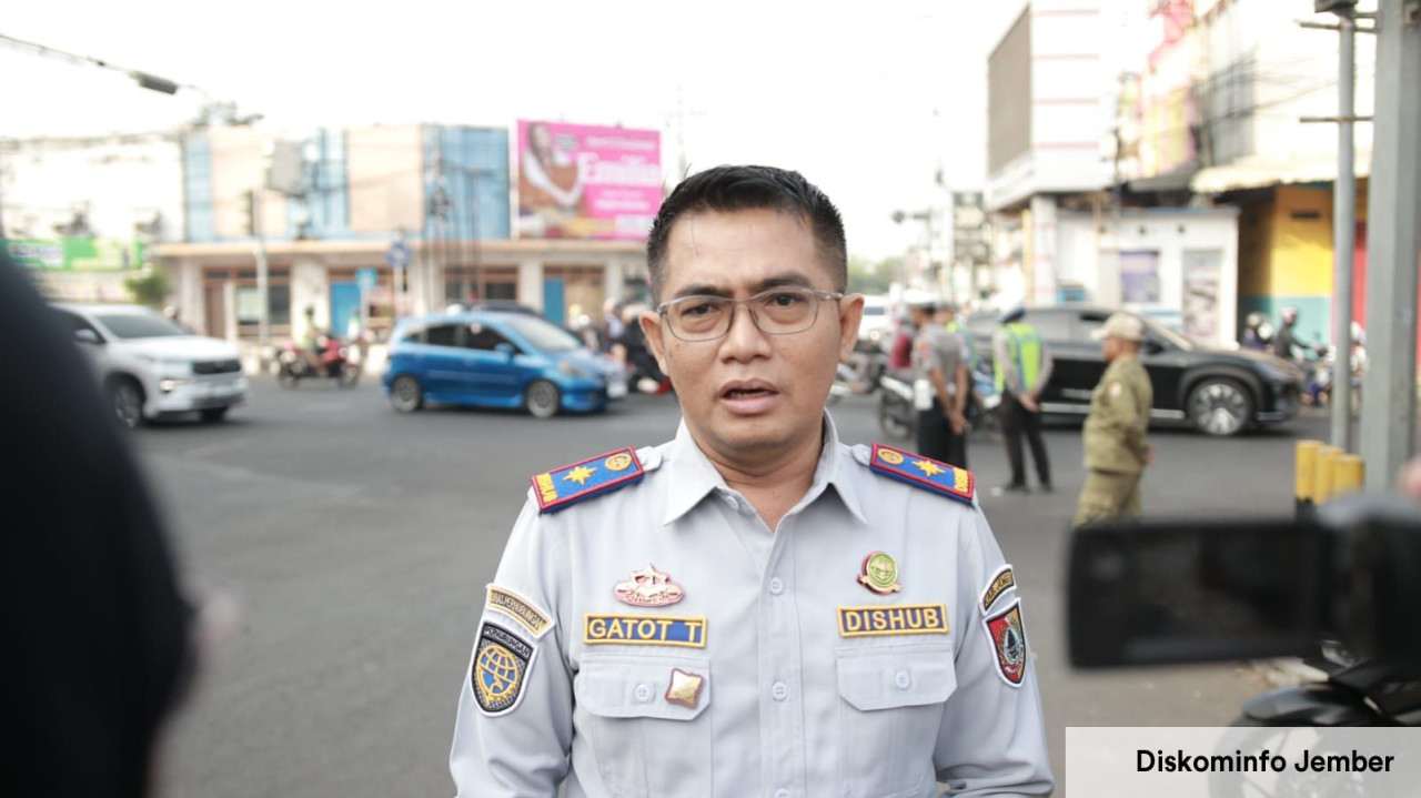 Kepala Dinas Perhubungan Kabupaten Jember Gatot Triyono (Foto: Diskominfo for jatimnow.com)