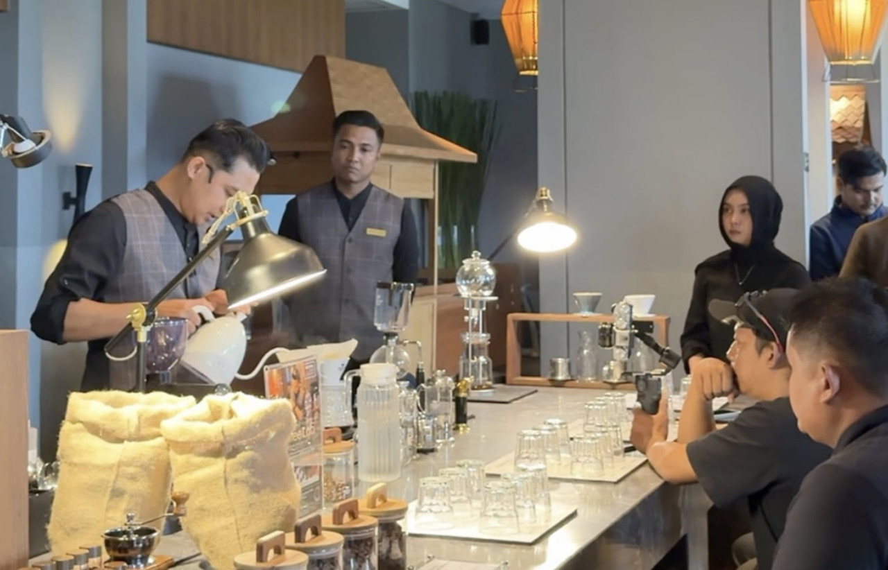 Kokoon Hotel Banyuwangi merilis program edukasi Coffee Lab Kopipedia bagi para tamu dan pecinta kopi. (Foto: Humas Kokoon Hotel for jatimnow.com)