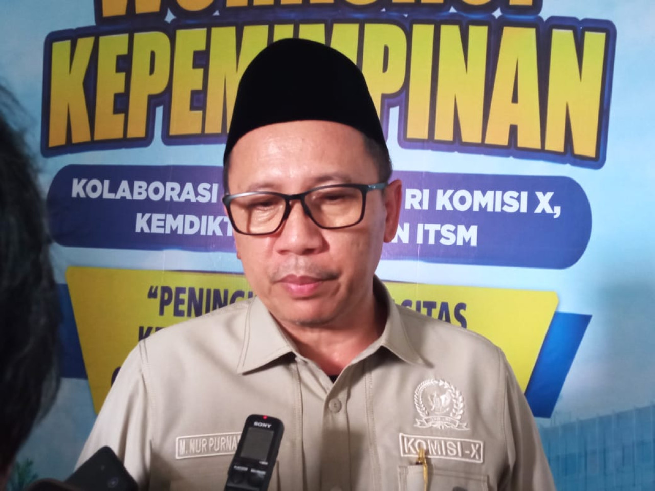 Anggota Komisi X DPR RI Muhamad Nur Purnamasidi. (Foto: Sugianto/jatimnow.com)