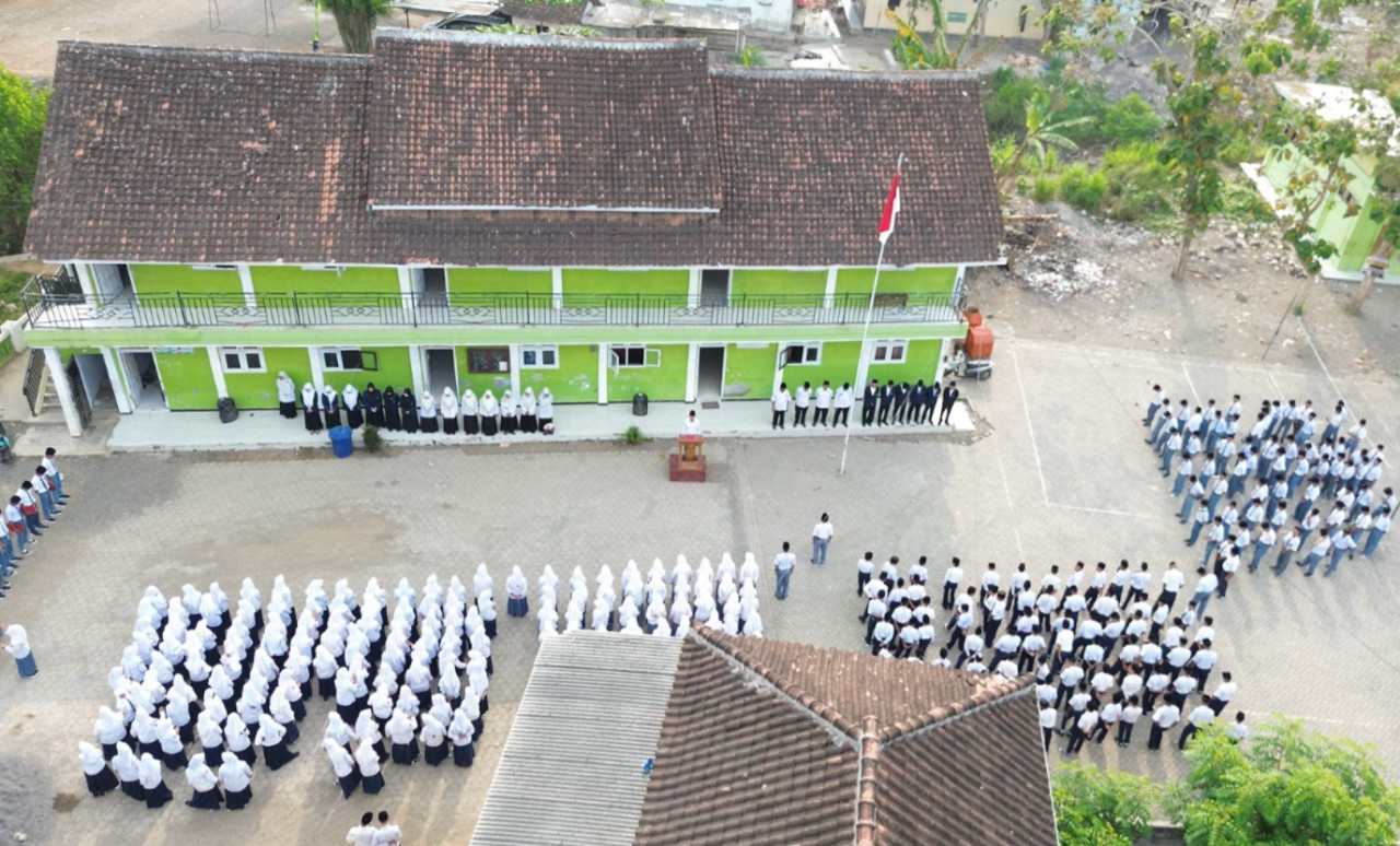 Madrasah Aliyah (MA) tempat mahasiswi tersebut menjalani PLP angkat bicara. (Foto: Nawawi/jatimnow.com)