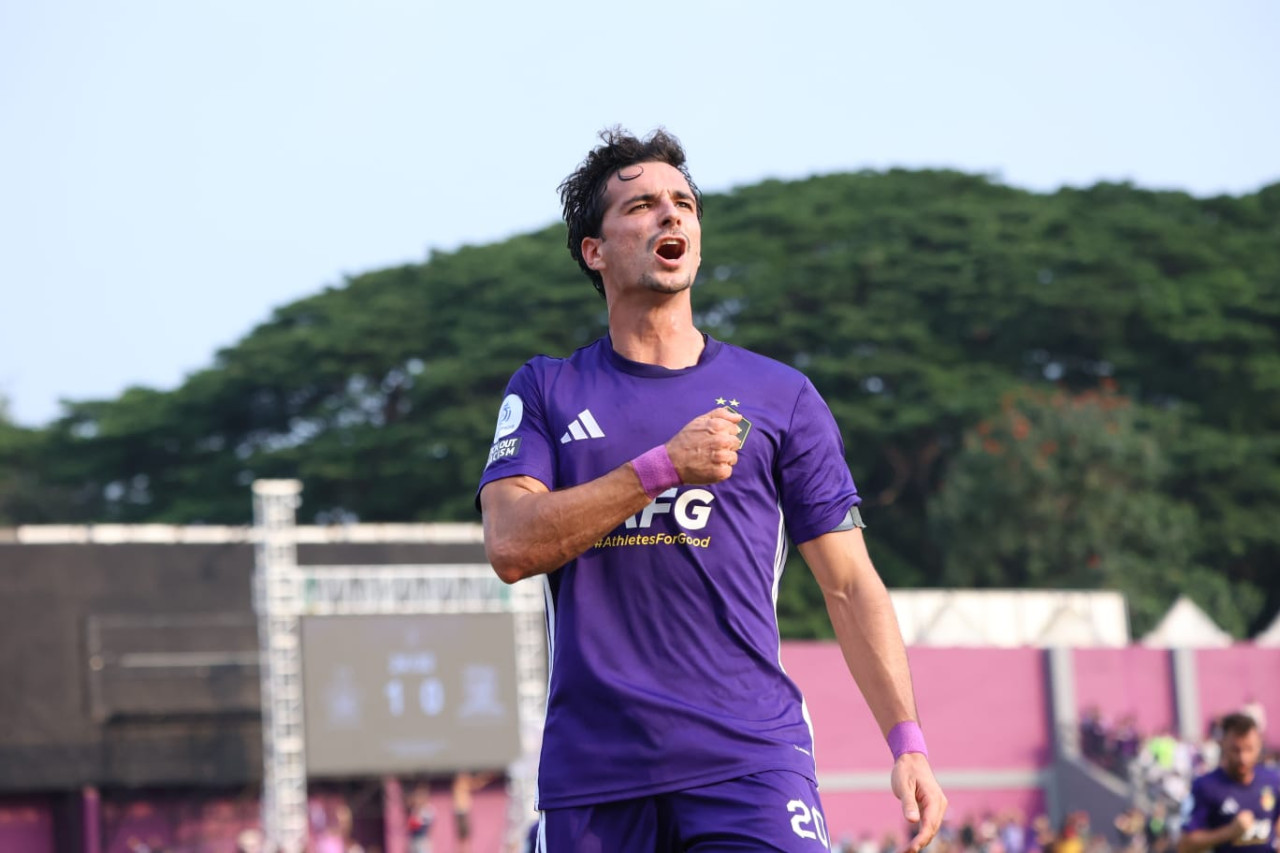 Penyerang Persik Kediri, Eduardo Barbosa. (Foto: Persik Kediri/jatimnow.com)
