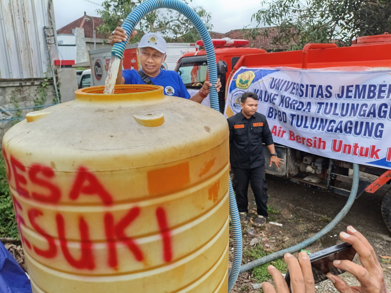 Hujan Sudah Turun, Sejumlah Desa di Tulungagung Masih Krisis Air Bersih