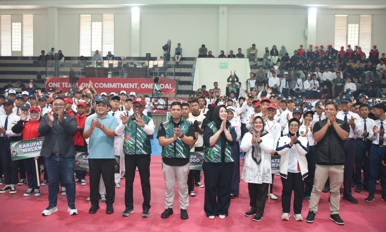 Kompetisi akbar ini dihelat atas kolaborasi Dinas Kepemudaan dan Olahraga (Dispora) Jatim, Forbasi Jatim, dan Untag Surabaya. (Foto: Humas Untag Surabaya for jatimnow.com)