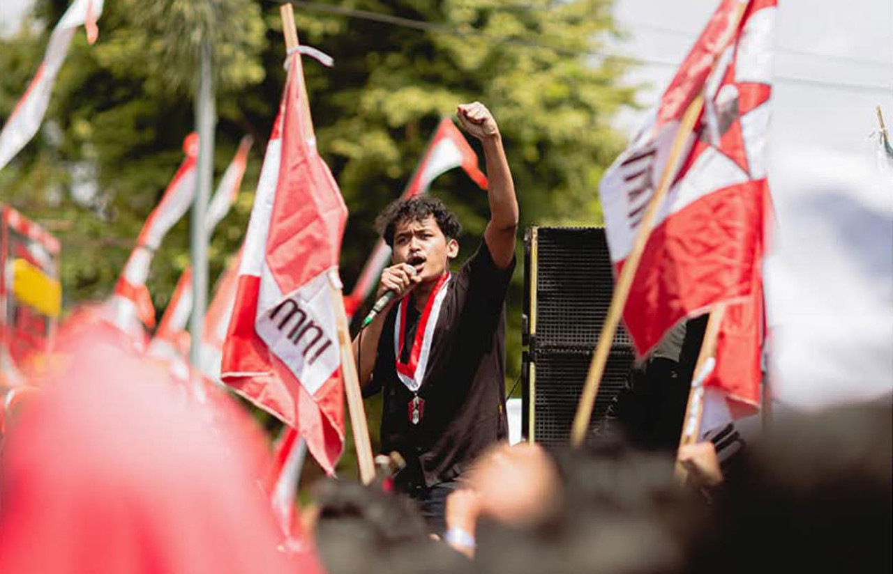 DPC GMNI Jember menolak mentah-mentah undangan Konsolidasi Akbar Mahasiswa, Pemuda, dan Santri Jawa Timur. (Foto: GMNI for jatimnow.com)