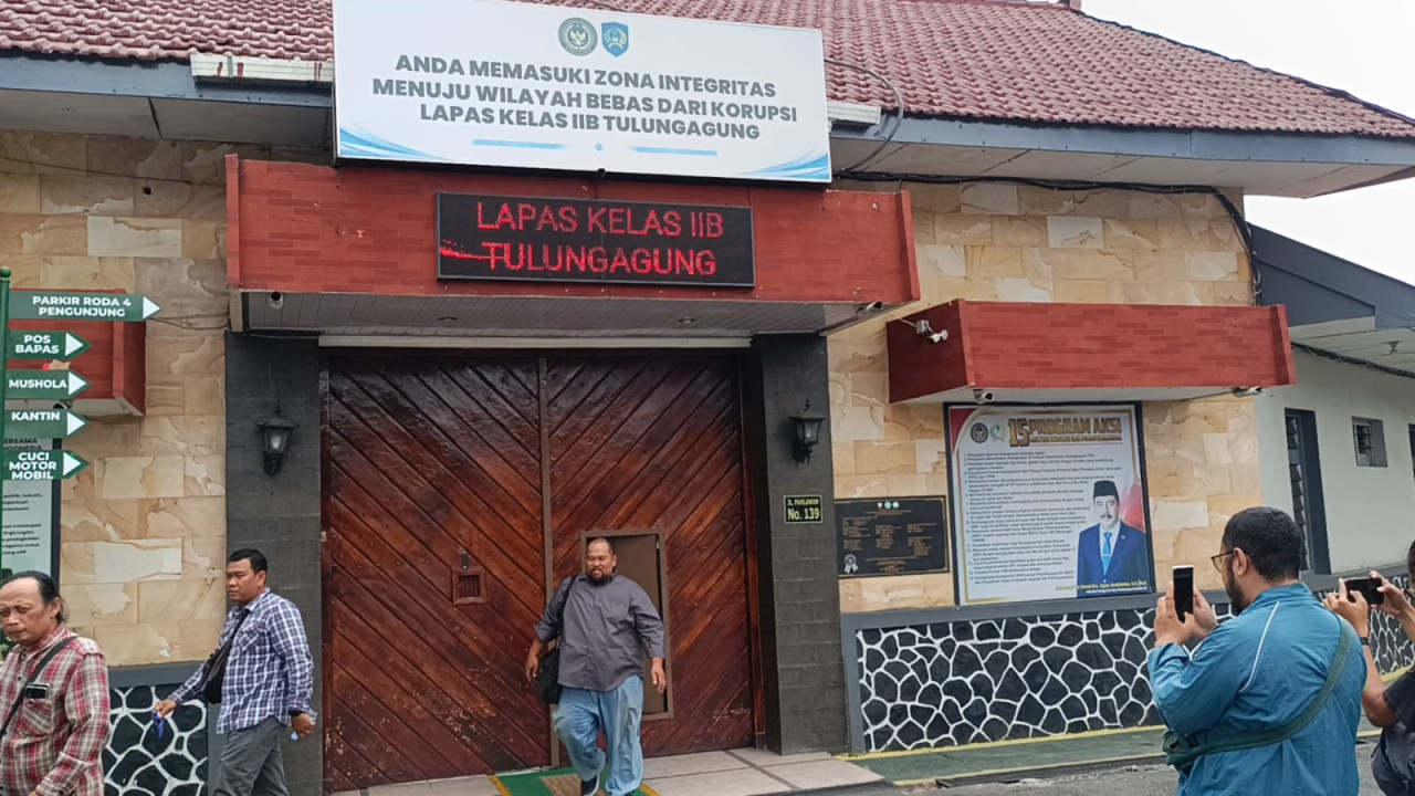 Besok Mantan Bupati Tulungagung Syahri Mulyo Bebas Bersyarat