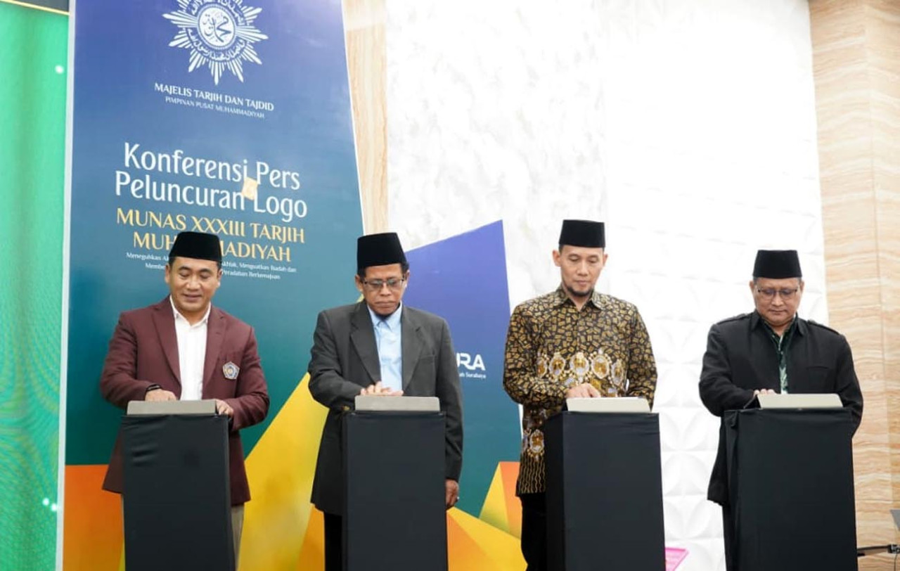 Peluncuran logo beserta pemaparan agenda utama telah berlangsung di Gedung At-Ta'awun Tower Umsura, Senin (12/10/2026). (Foto: Humas Umsura for jatimnow.com)