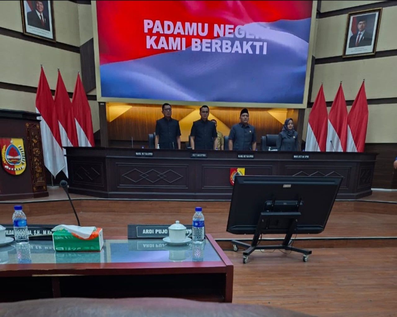 Rapat paripurna pembentukan pansus pelepasan aset tanah. (Foto: Sugianto/jatimnow.com))