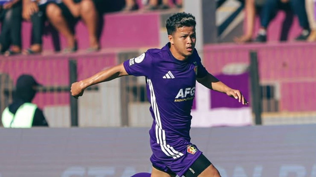 Bayu Otto, salah satu pemain yang tampil cukup baik sore ini di laga melawan Madura United. (Foto: Persik Kediri/jatimnow.com)