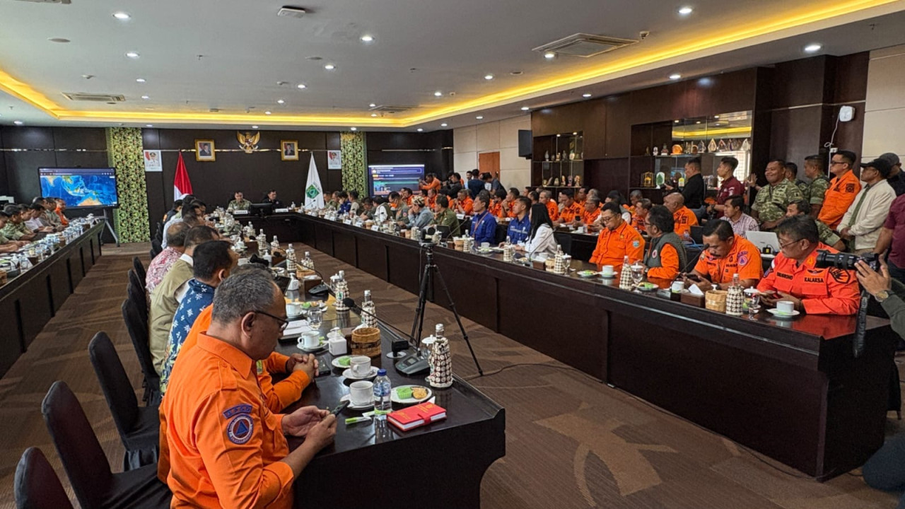 Rakor Penanganan Karhutla Gunung Arjuno di Kota Batu. (Foto: Aris/jatimnow.com)