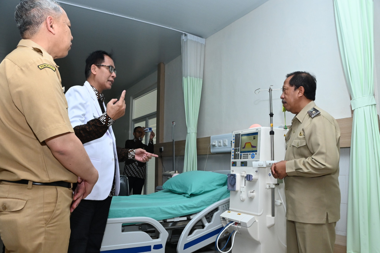 Ruang pelayanan dialis baru yang dimiliki RSUD dr Soedomo Trenggalek. (Foto: Prokopim for jatimnow.com)