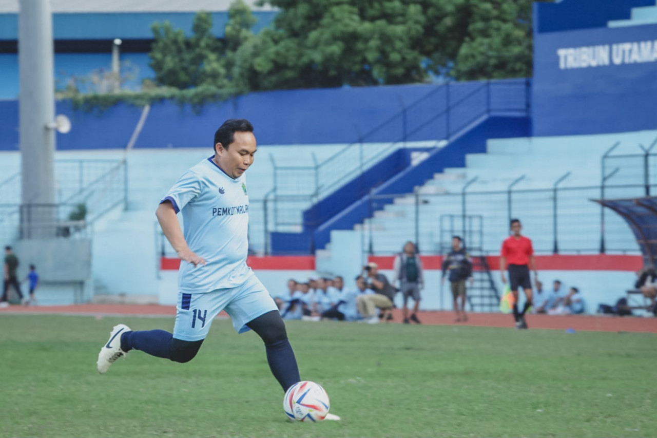 Wakil Wali Kota Malang Ali Muthohirin mengevaluasi sistem jalur mandiri POPDA Jatim 2026. (Foto/Dokumentasi pribadi)