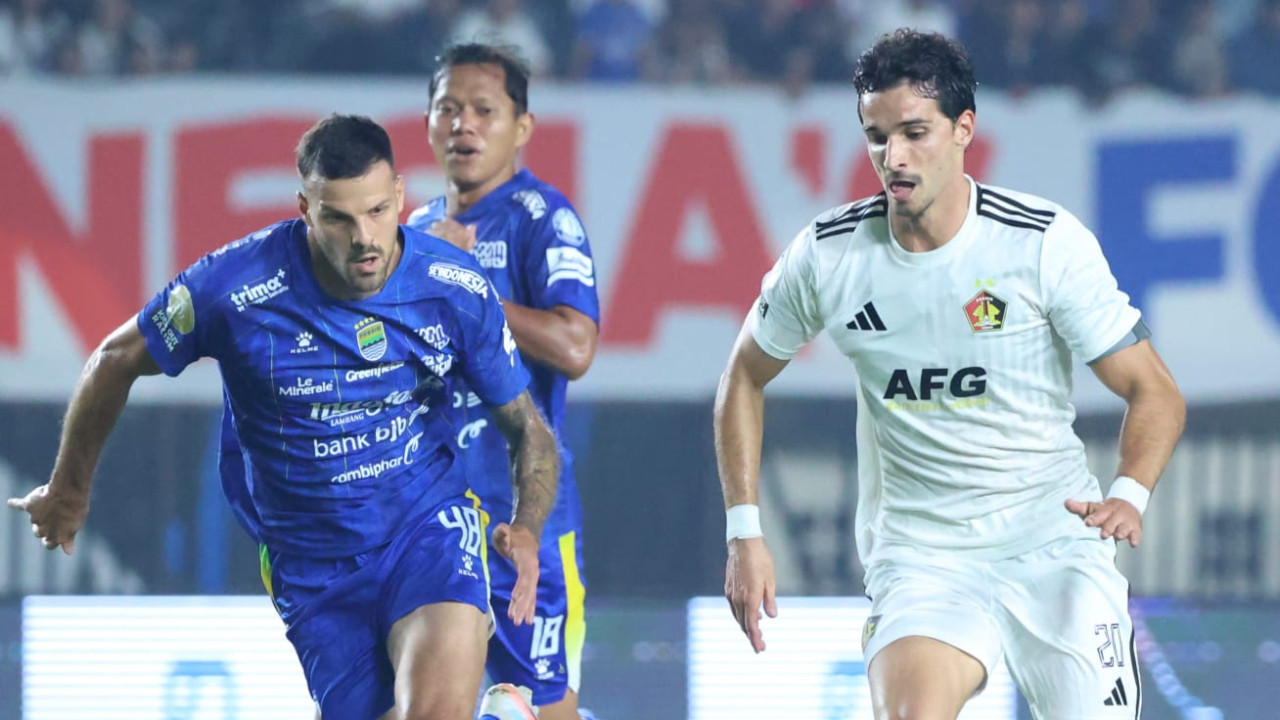 Pemain Persik Kediri saat melawan Persib Bandung. (Foto: Persik Kediri for jatimnow.com)